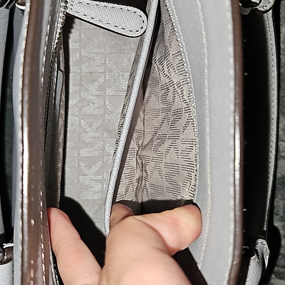 Michael Kors gray purse - Picture 12 of 15